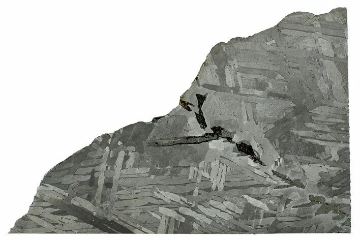 Etched Seymchan Meteorite Slice ( g) - Russia #264992